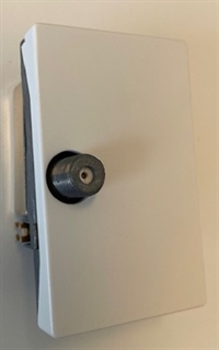 Triax stikdåse<br>TD102E hvid